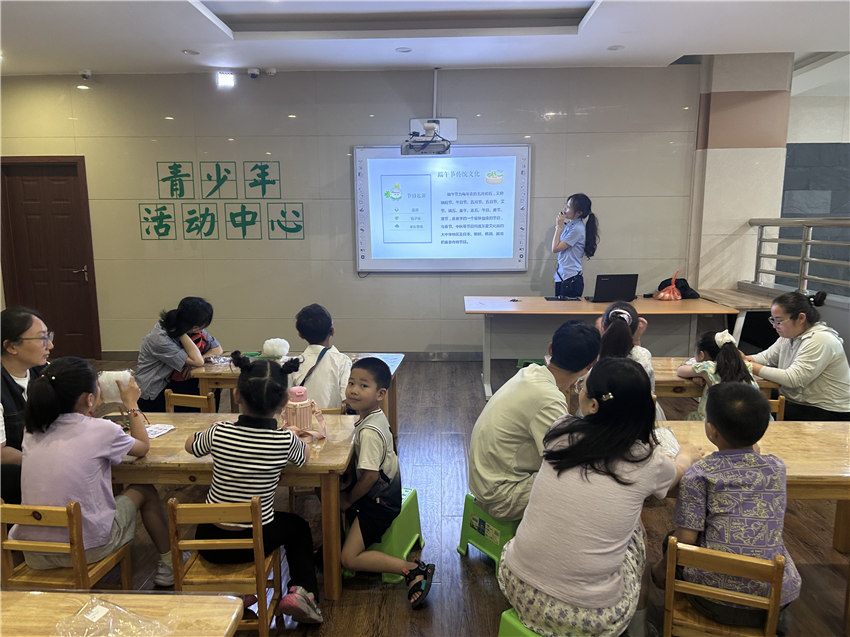 济源市博物馆“悠悠端午情 巧手编粽子”不织布手工体验活动回顾